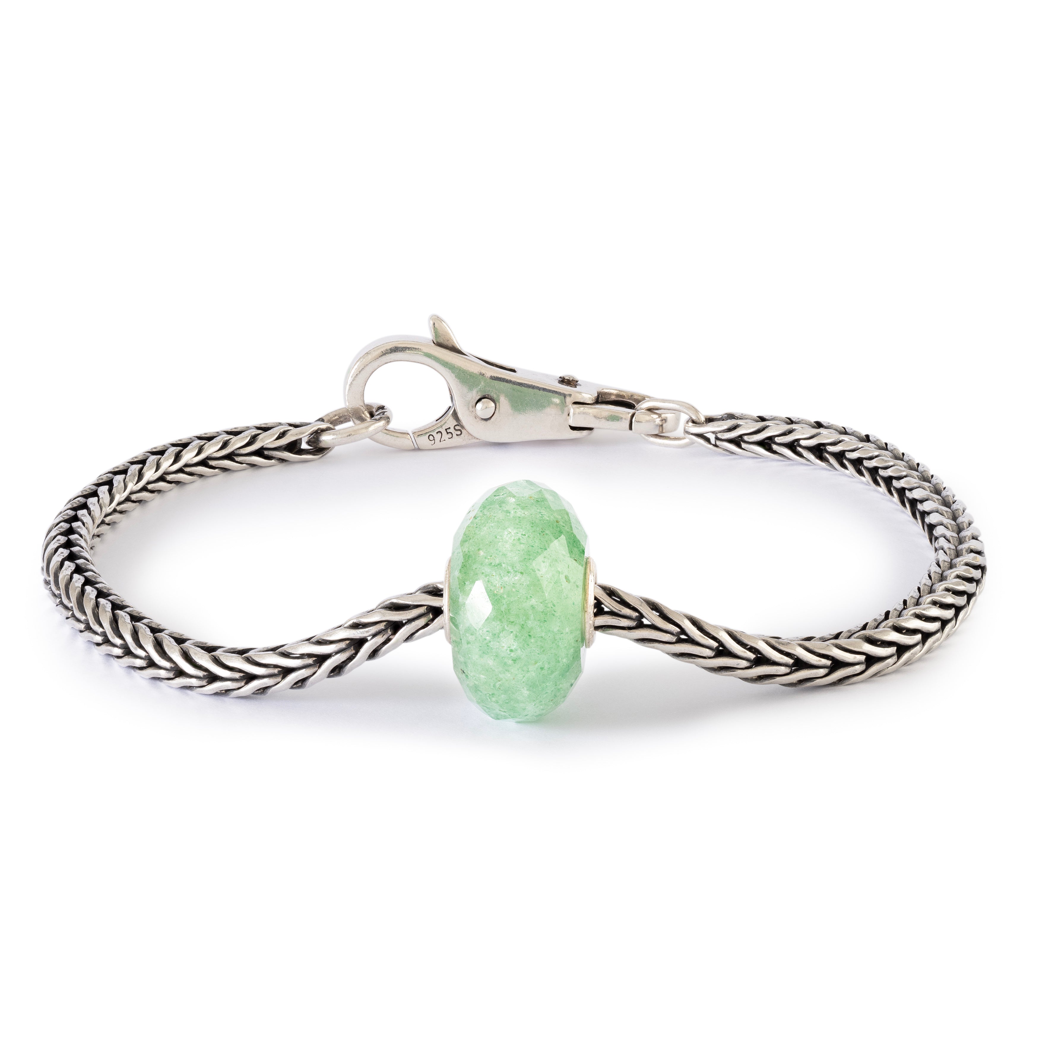 Green Aventurine Silver Bracelet – Trollbeads