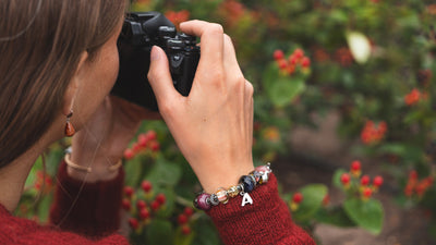 Trollbeads winter collection 2024 bracelet on model