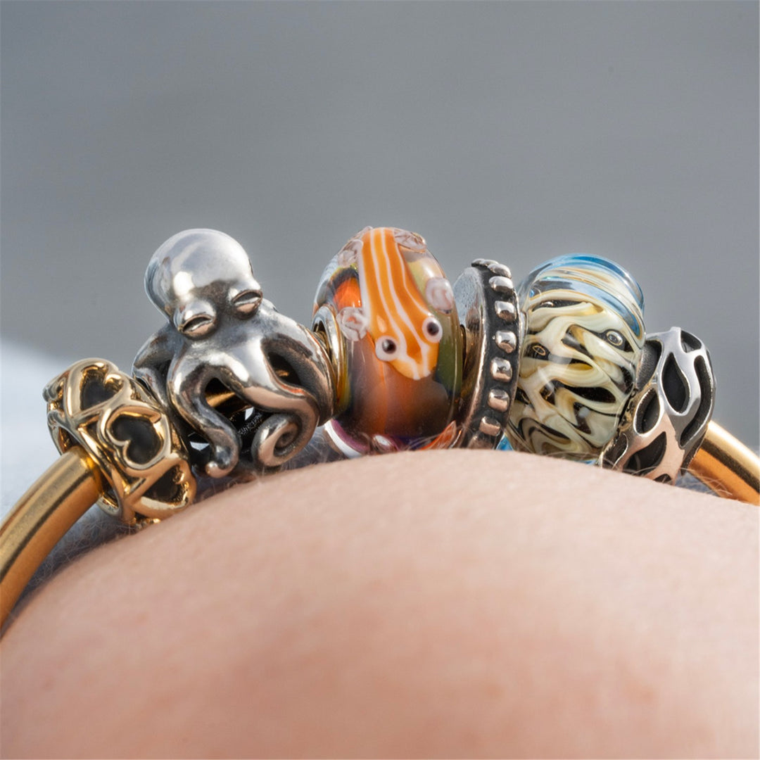 Charm Beads Trollbeads Bolle di Primavera TGLBE-10129 Charm Beads Trollbeads Bolle di Primavera TGLBE-10129