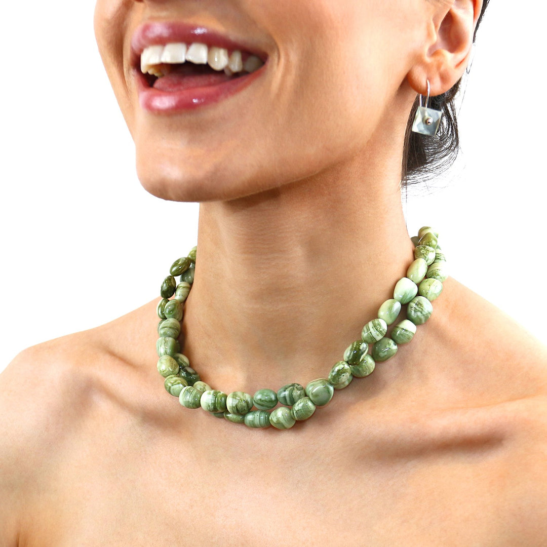 Green Yellow Calcite You Necklace – Trollbeads