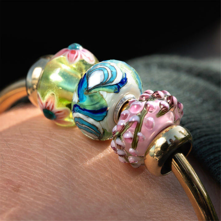 Pink Flower Bead – Trollbeads