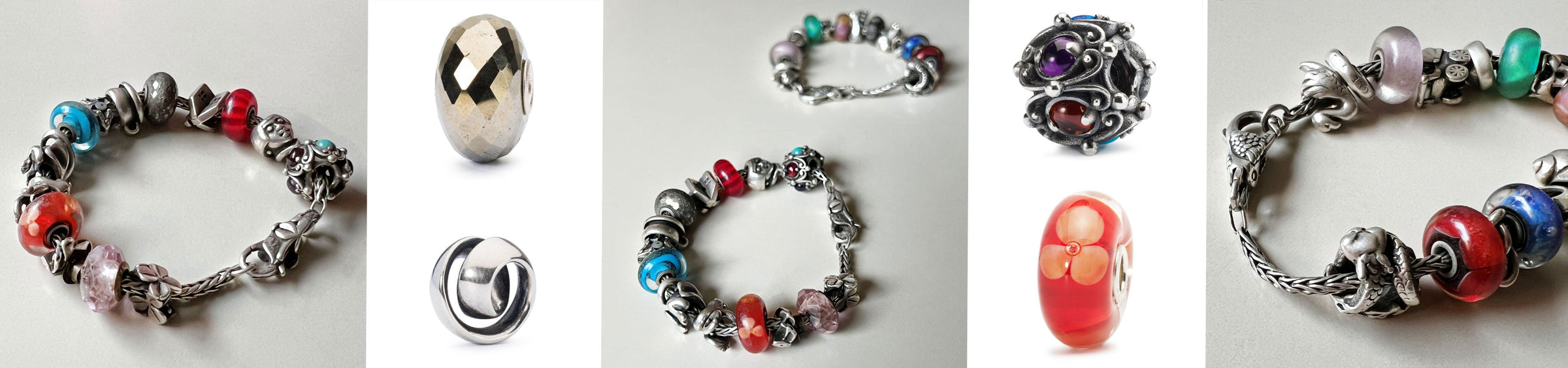 Kirsten's highlighted beads and Trollbeads collection