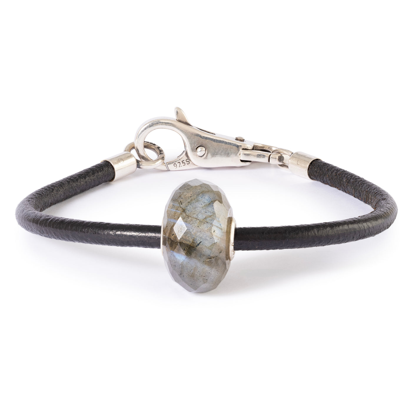 Labradorite Leather Bracelet