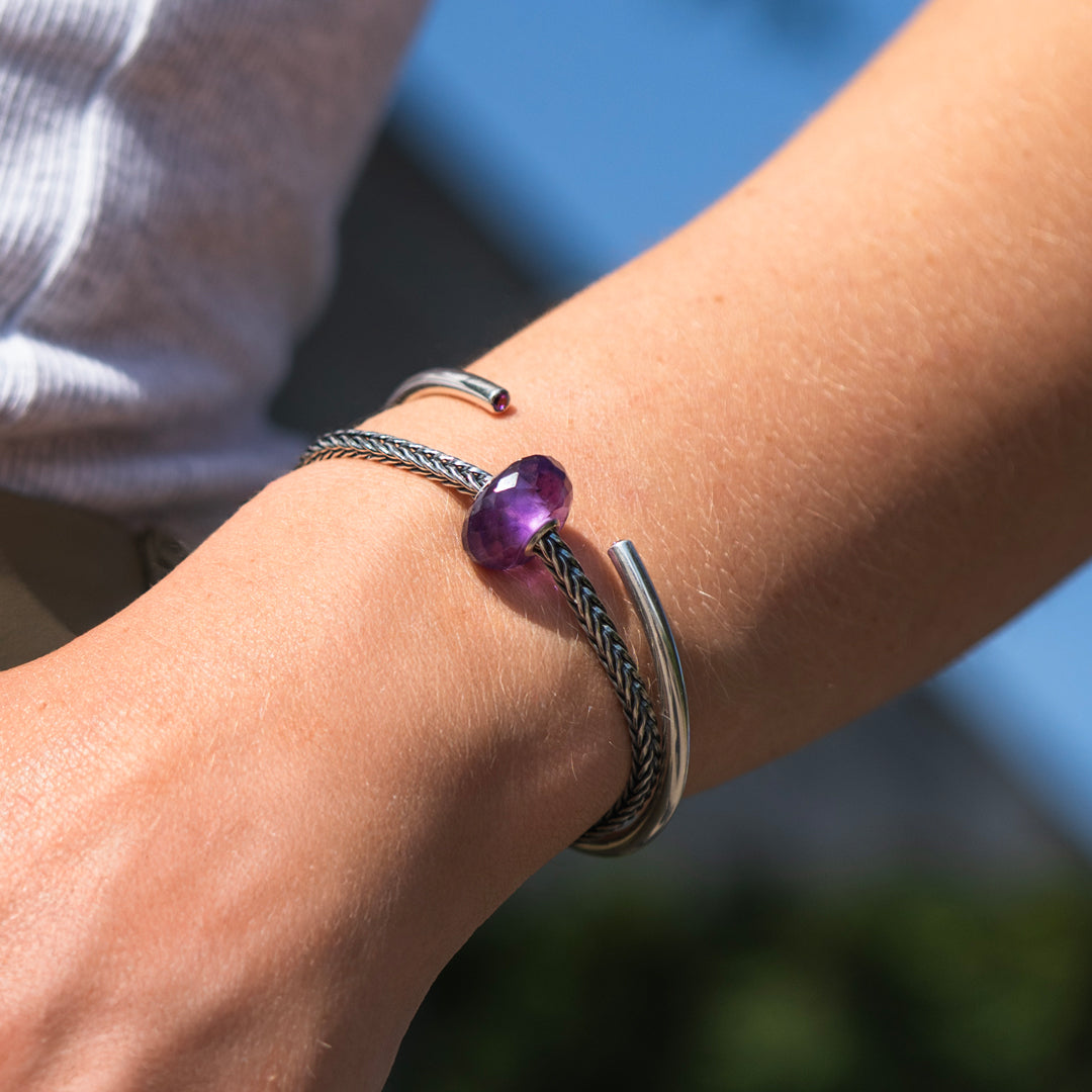 Amethyst Silver Bracelet