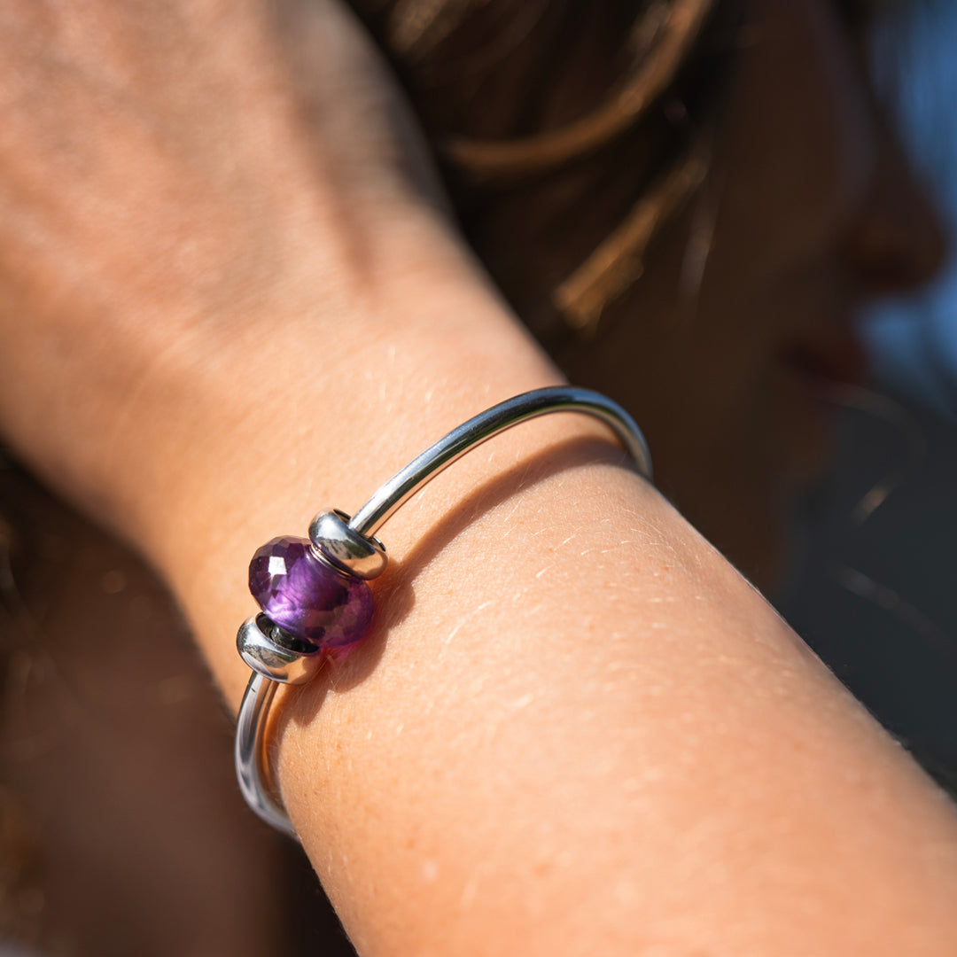 Amethyst Power Bangle