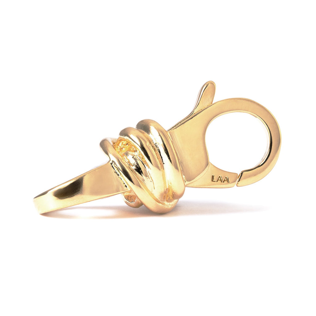 Lucky Knot Clasp, Gold Plated – Trollbeads