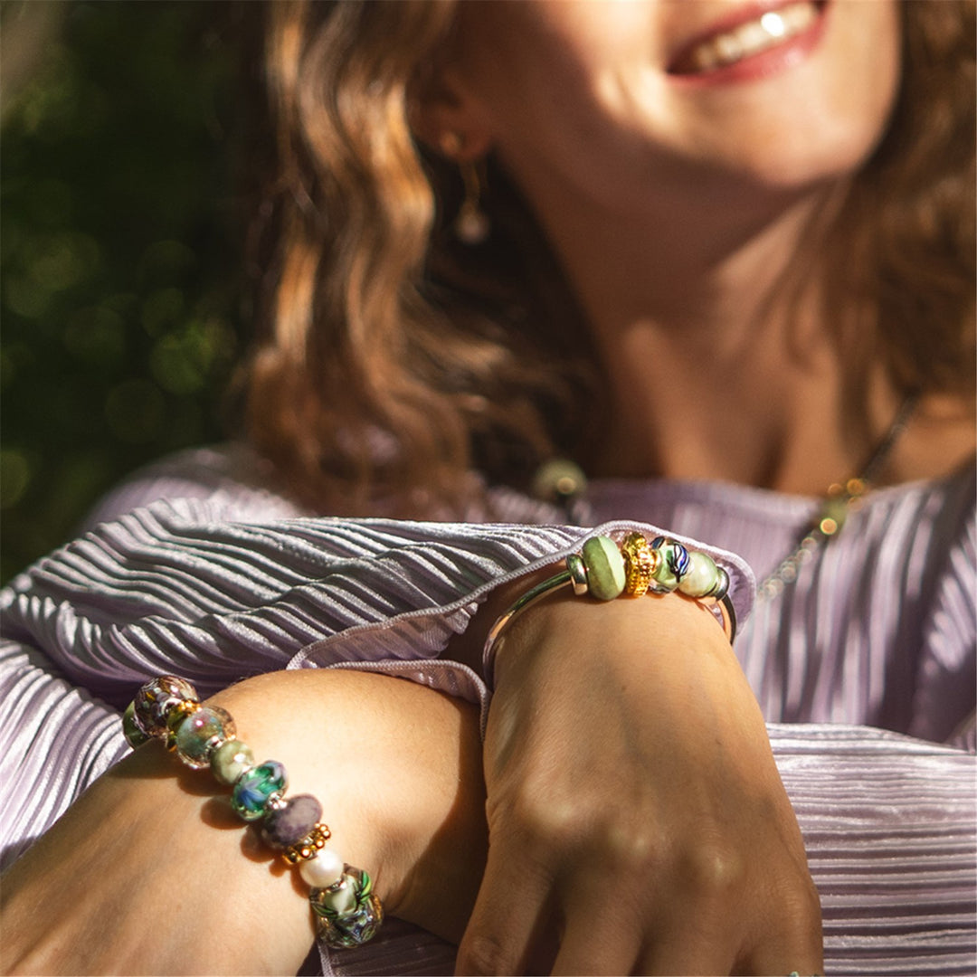 カラフルビーズのストラップTrollbeads Water Bloom – Trollbeads