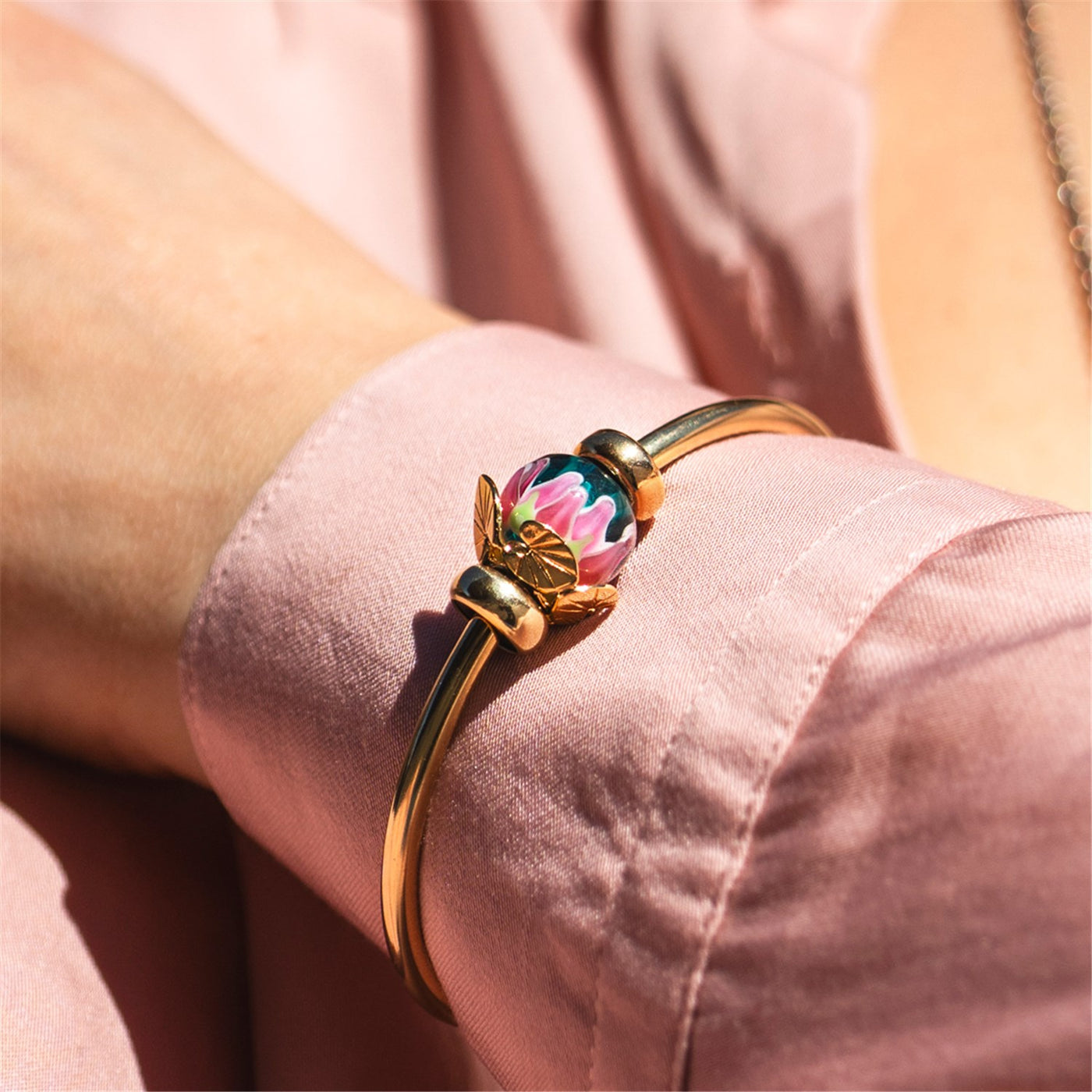 Lily's Cradle, Gold Plated – Trollbeads