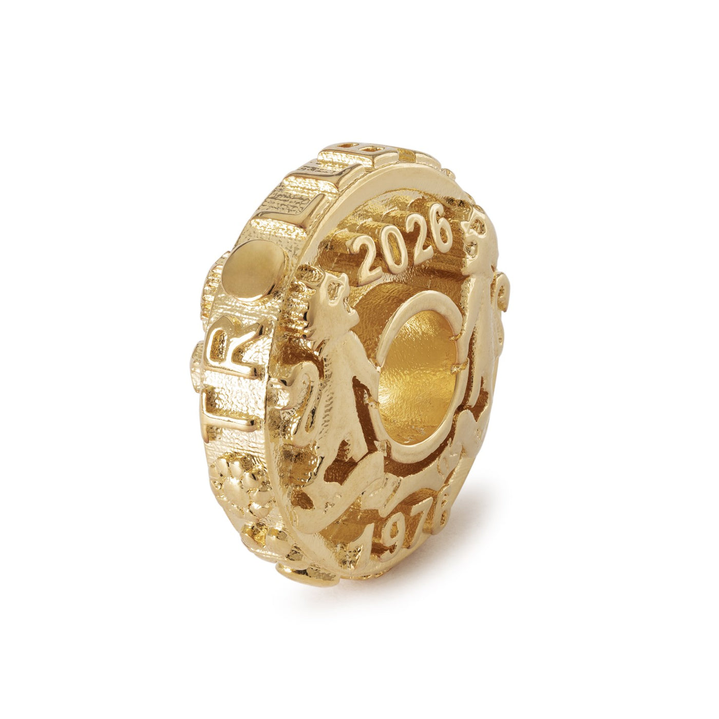 y*b様 トロールビーズ　TROLLBEADS 18Kゴールド ゴールデンリース Trollbeads Jubilee, Gold Plated