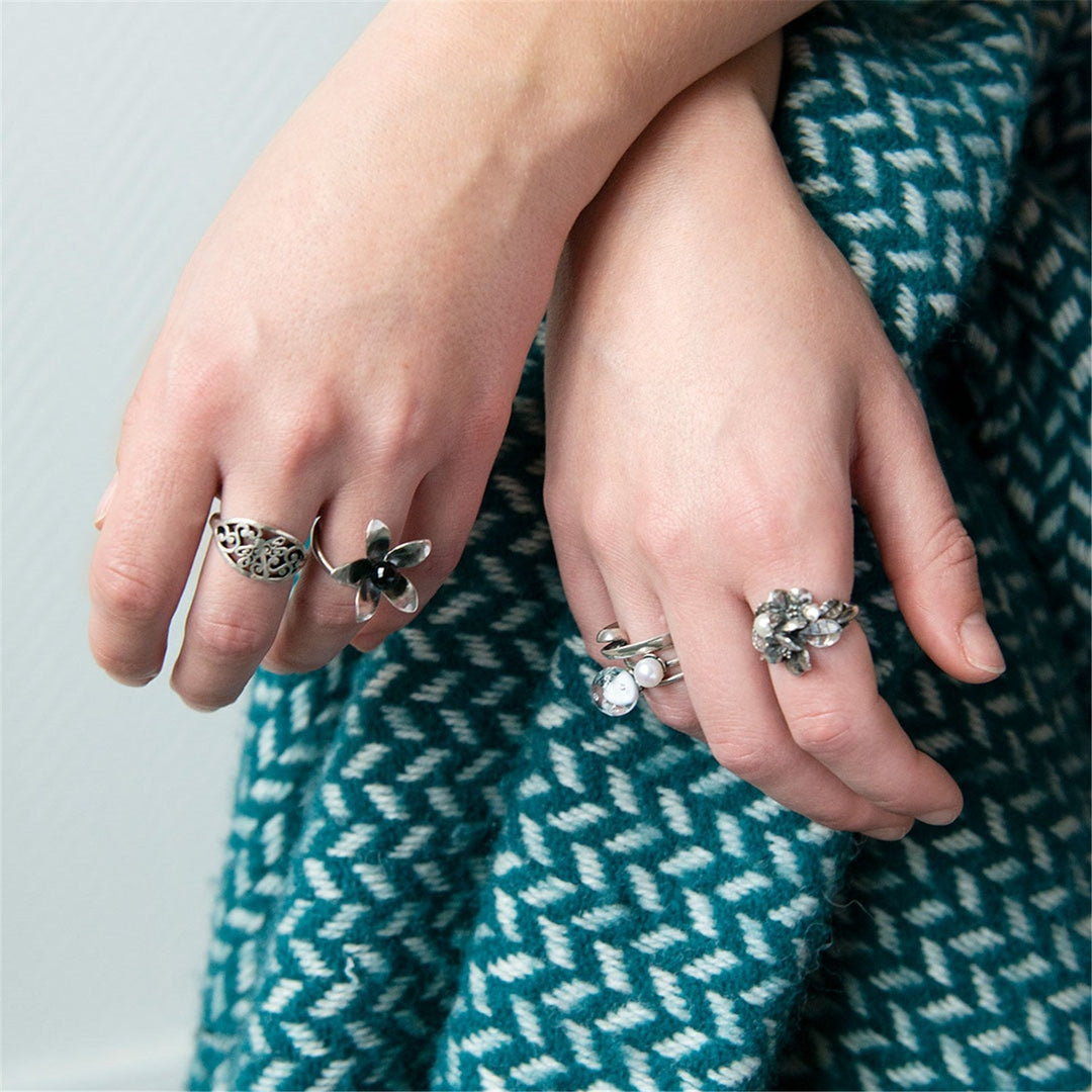 【値下げ】trollbeads kiss ring トロールビーズ　キスリング Venus Flower Ring – Trollbeads