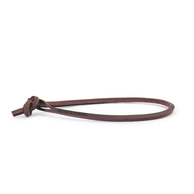Paternity Leather Bracelet Brown