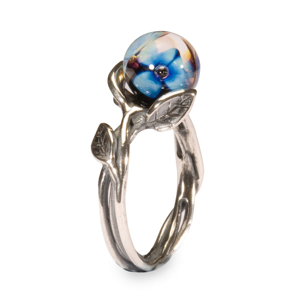 TROLLBEADS エイジレスビューティ フラワー ブルー系 5e947036-330f-4880-b659-