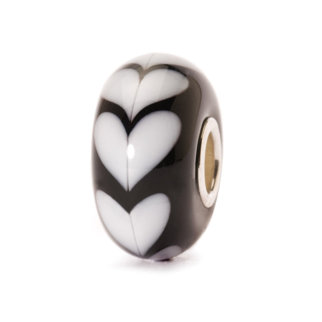 White Heart Bead – Trollbeads