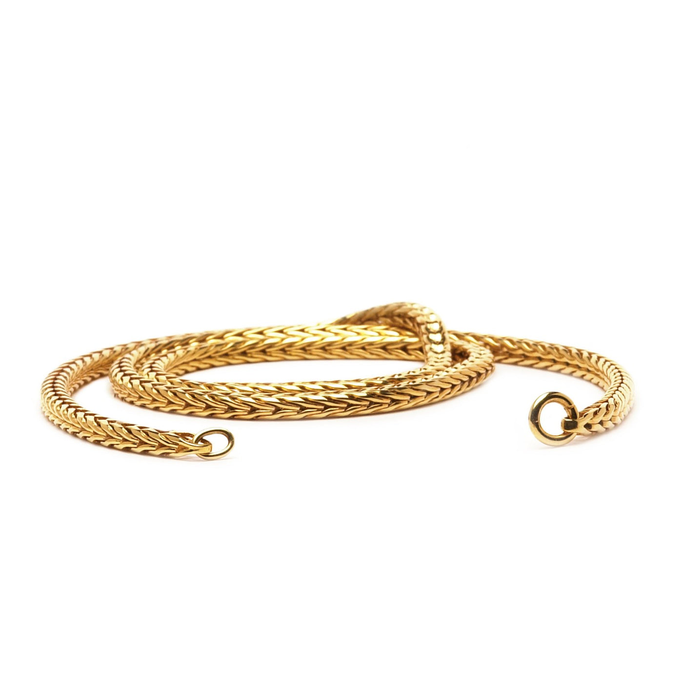 Gold 14 k Necklace with Basic Lock 