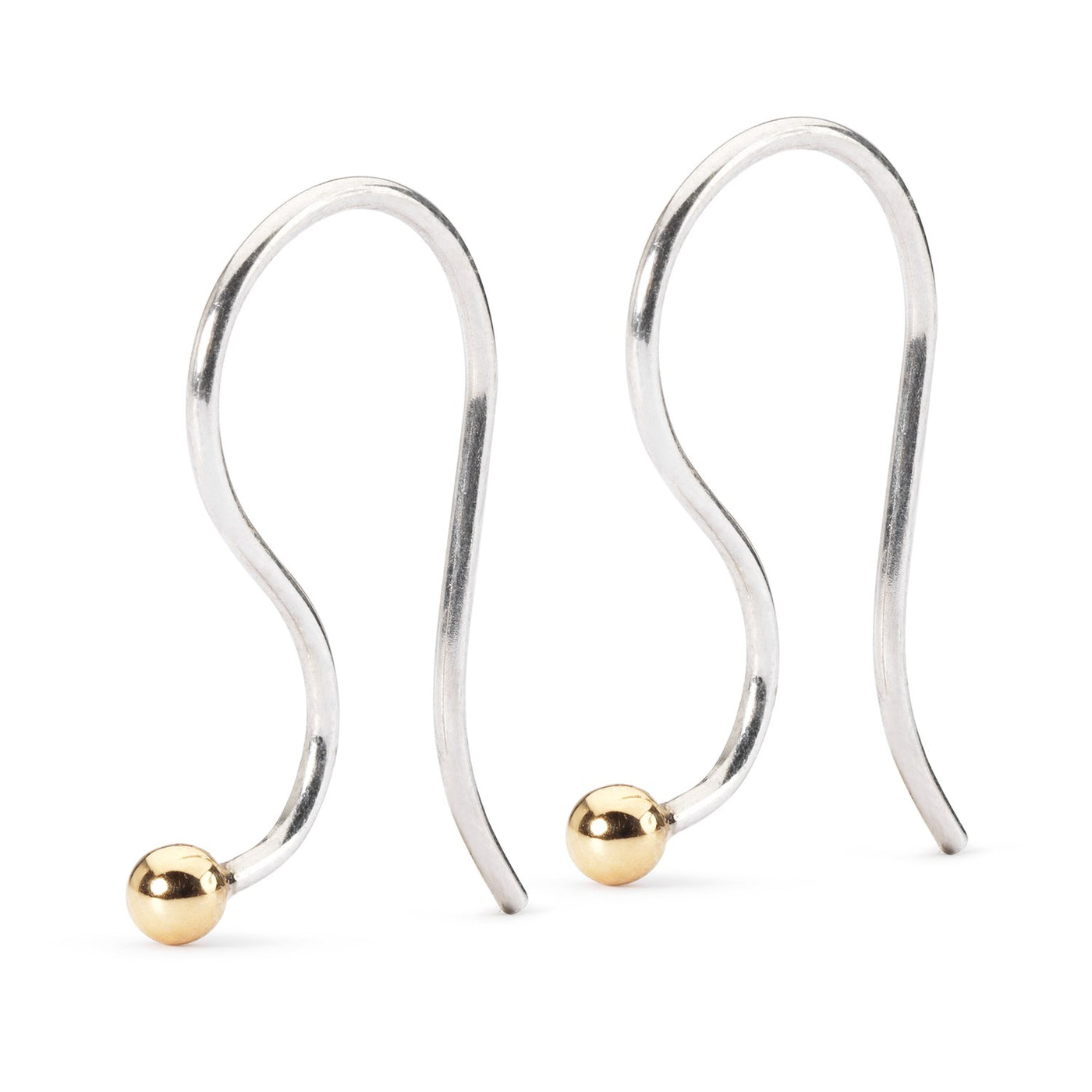 Earring Hooks, Silver/Gold - Trollbeads A/S