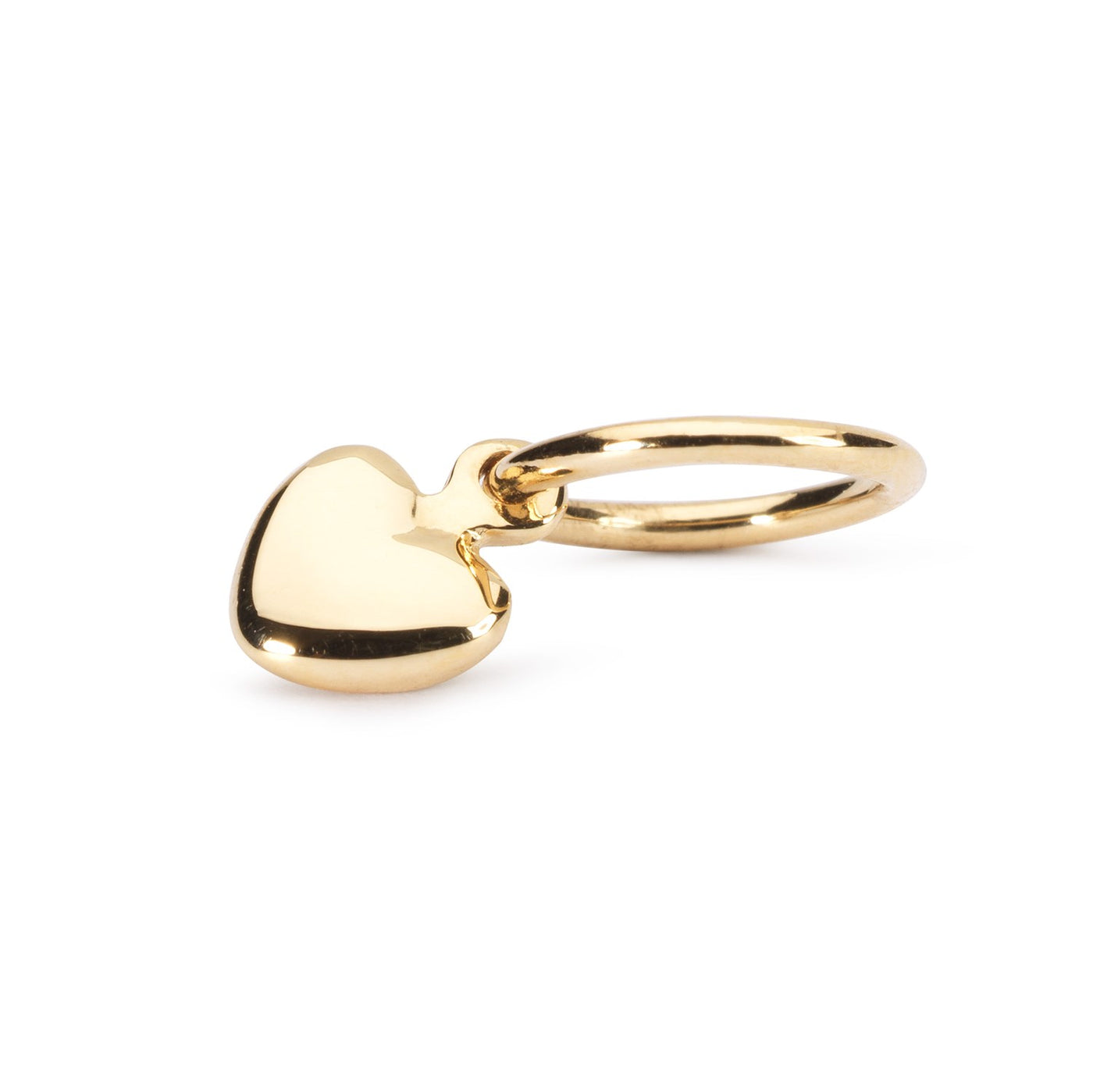 Mini Heart Bead, Gold - Trollbeads A/S